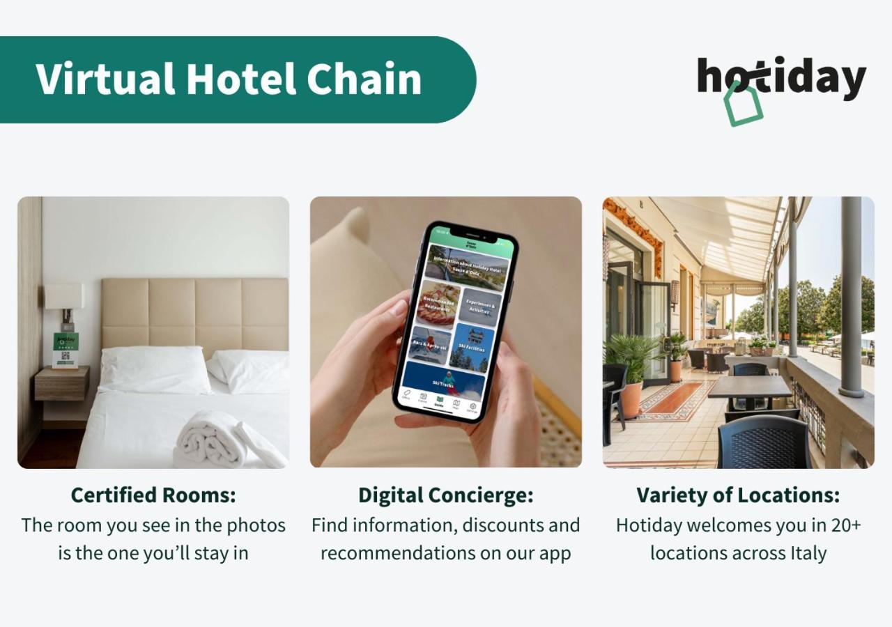 Hotiday Hotel Sestriere Bagian luar foto